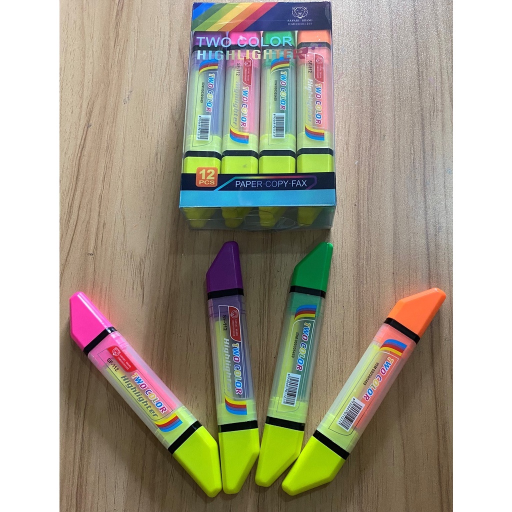 

1PCS - STABILO 2 WARNA MERK SAFARI I TWO COLOR HIGHLIGHTER
