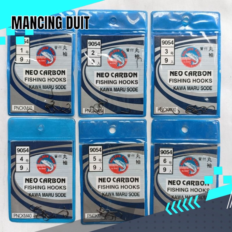 Neo carbon 9054 warna hitam - kail pancing golden fish Neo carbon 9054