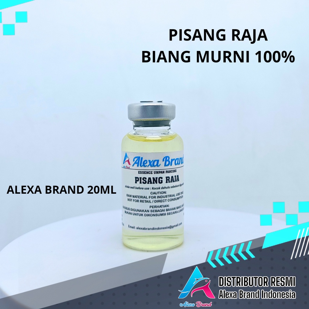Essen Pisang raja biang murni 100% - Banana - Esen pisang Alexa Brand- umpan pancing