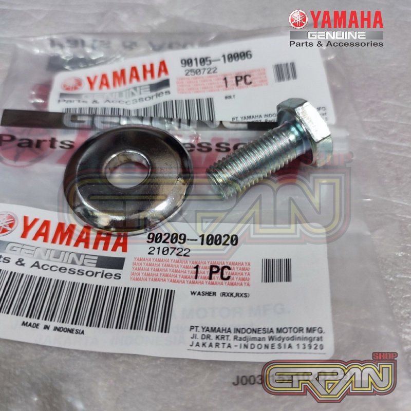 BAUT DAN RING TEBAL KOMSTIR SEGITIGA ATAS RX KING VIXION SCORPIO R15 ORIGINAL