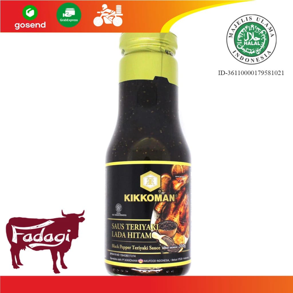 

Kikkoman Sauce Black Paper 300gr
