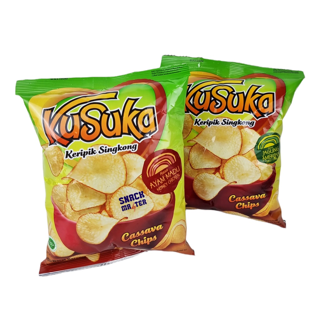 

Kusuka Keripik Singkong RENCENG - Netto 10 bks x 20 gr