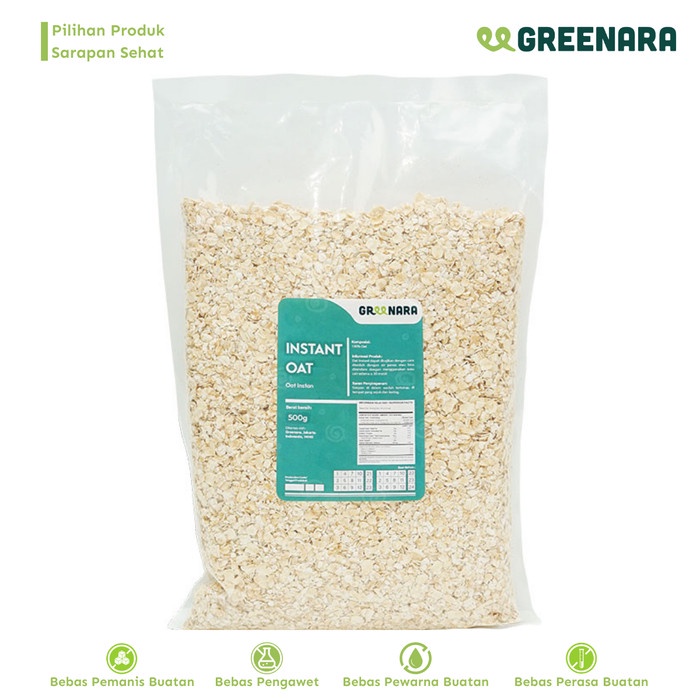 

[PREMIUM] Instant Oat 500gr KUALITAS TERBAIK