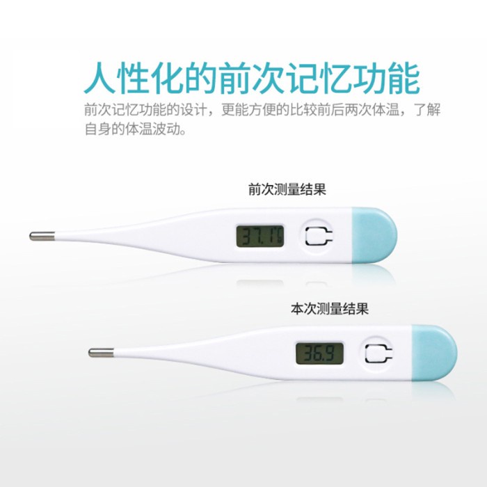 Thermometer Pengukur Suhu Badan Digital Alat Pengukur Suhu Badan