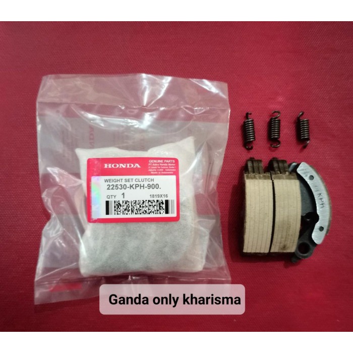 Kampas Ganda Only + Per Ganda Honda Karisma / Supra X 125 Karbu & FI - KPH