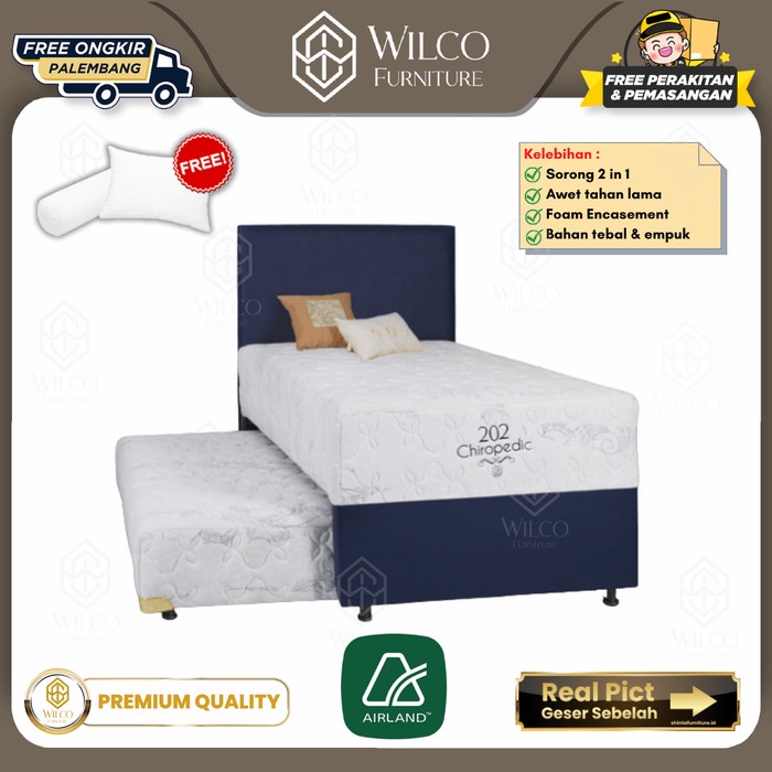 Bed Sorong Airland 202 Chiropedic / Kasur Sorong Anak Serbaguna - 90x200