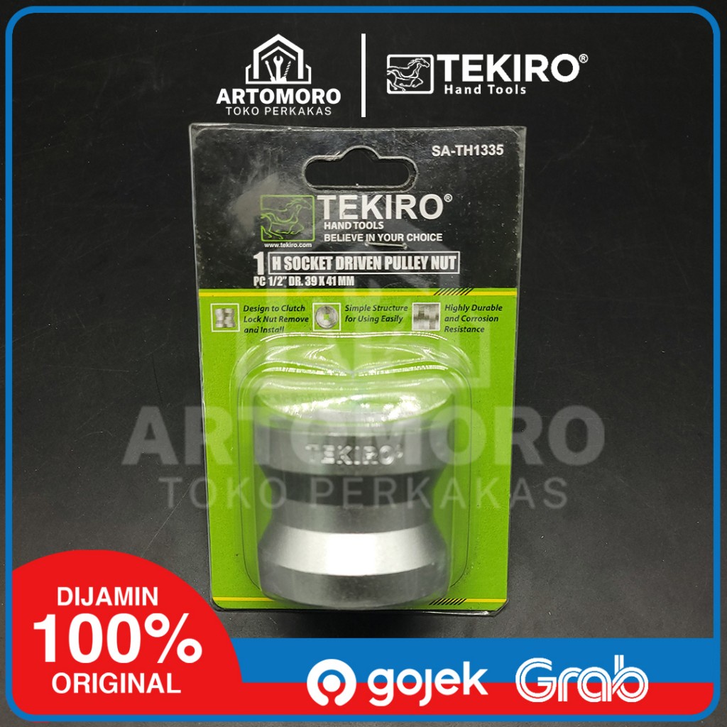 Socket Driven PC 1/2" Dr 39x41mm Tekiro Mata Kunci Sok
