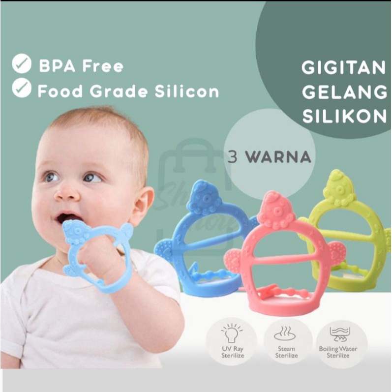 BLUETOYS GIGITAN PLASTIK SILIKON/ALAT TERAPI WICARA ORAL TERAPI