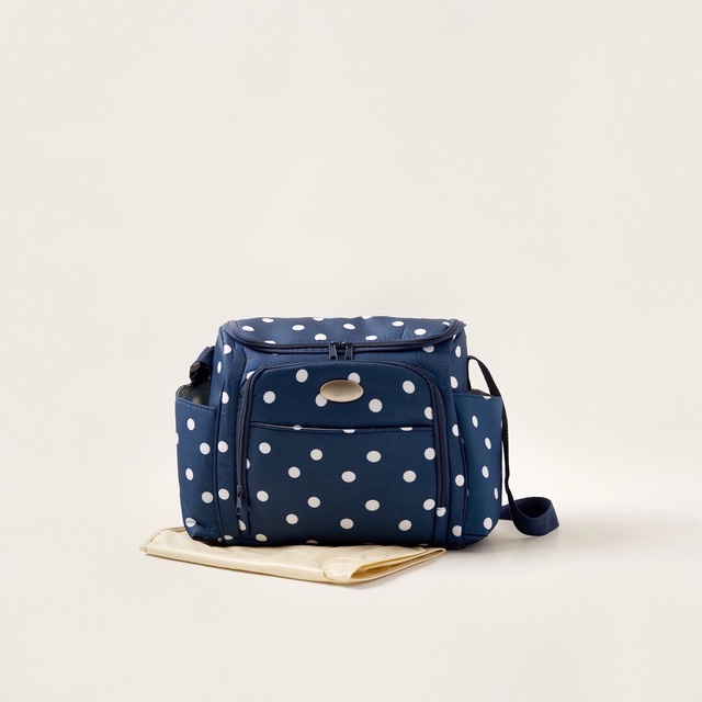 Babyshop Juniors Polka Dot Print Diaper Bag