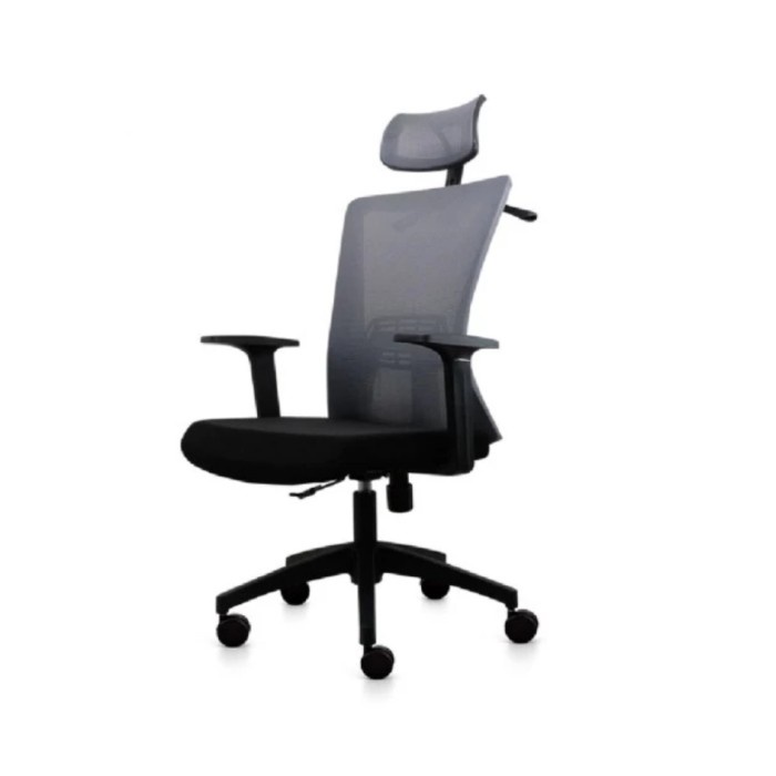 KURSI Fantech OCA258s Office Chair Grey