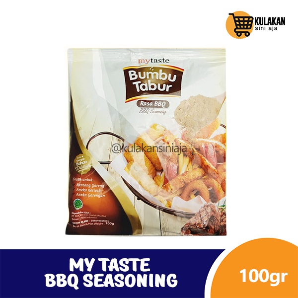 

My Taste BBQ Seasoning 100 gr - Bumbu Tabur