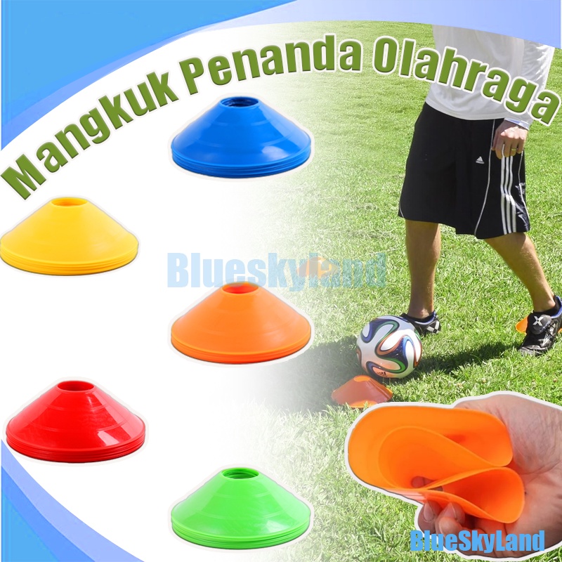 Alat Olahraga Marker Sports/Marker/Cone Mangkuk Alat Olahraga Latihan Kun Mangkok Marker Sport/Latihan Kun Mangkok/Sepak Bola / Mangkuk Bola Kaki Futsal Training