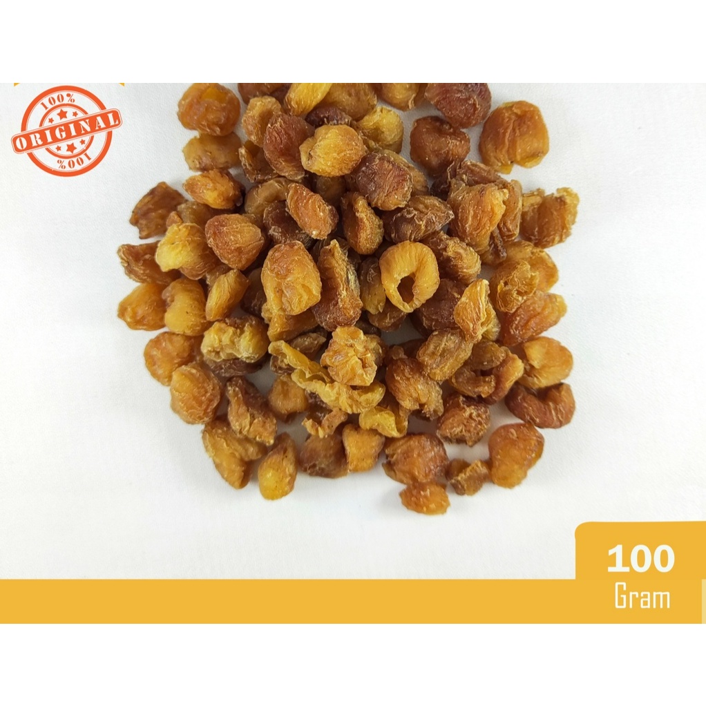 

LENGKENG KERING KUNING (100 gram) / LONGAN KERING / DRIED LONGAN - Membantu menambah darah dan stamina