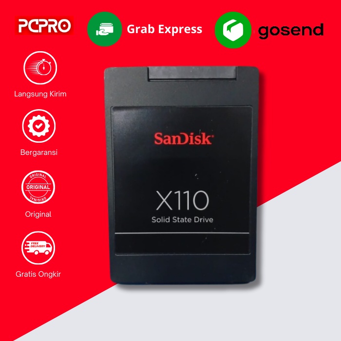 SSD SANDISK 256GB SATA 2.5" SSD SATA 256GB SSD 256B SATA SSD 2.5"