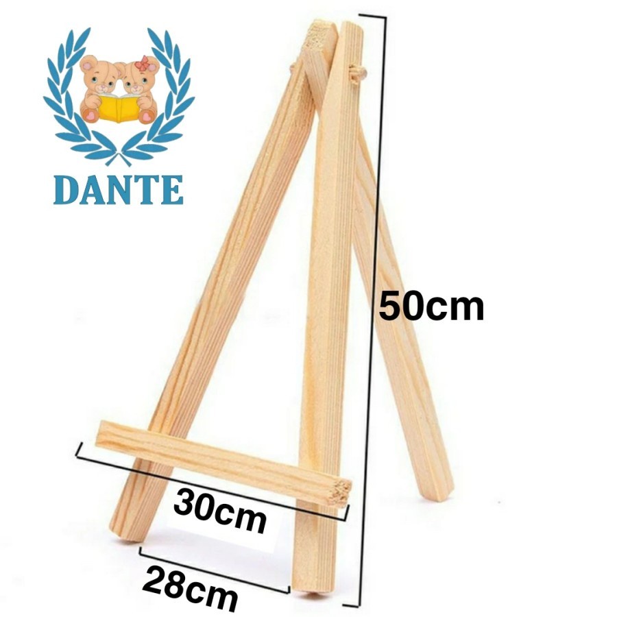 

Kamahosaci - Wooden Easel Tripod Stand Kayu Photo Lukis 50cm