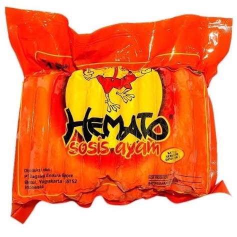 

HEMATO SOSIS AYAM - SAPI 1KG / HEMATO SOSIS AYAM - SAPI ISI 40