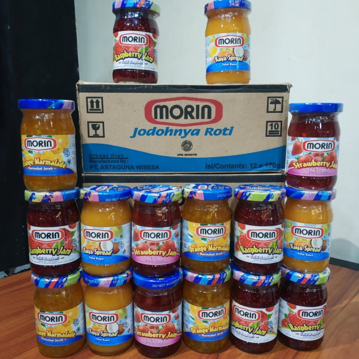 

{BARNIK} MORIN Selai 170gr - SEMUA RASA