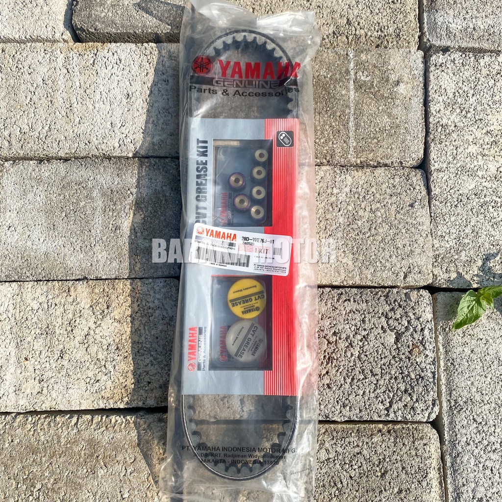Vanbel Vanbelt V Belt Kit Mio Smile Sporty Mio Soul Fino Karbu Asli Original Yamaha YGP