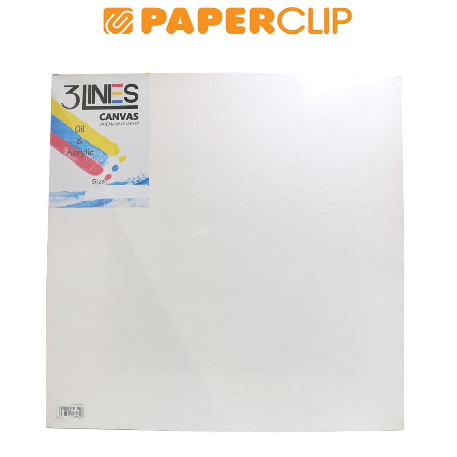 

CANVAS 3LINES 55X55 CM