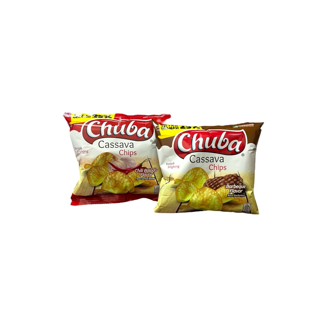 

Keripik Singkong Chuba - Netto 25gr