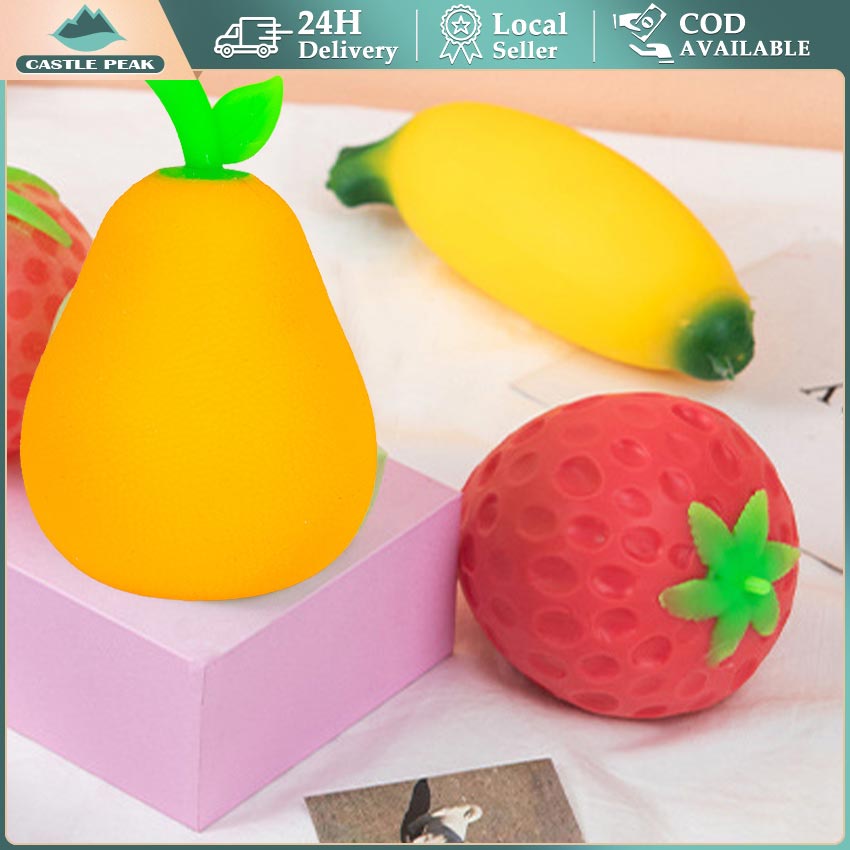 Mainan Squishy Anti Stress bentuk Buah Squishy Pencet-Pencet Squishy Jumbo Squishi Lucu Squishy Hila