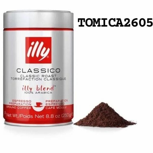 

READY STOCK!!! Coffee Illy Medium Roasted Ground 250 gram Kopi Bubuk Arabica