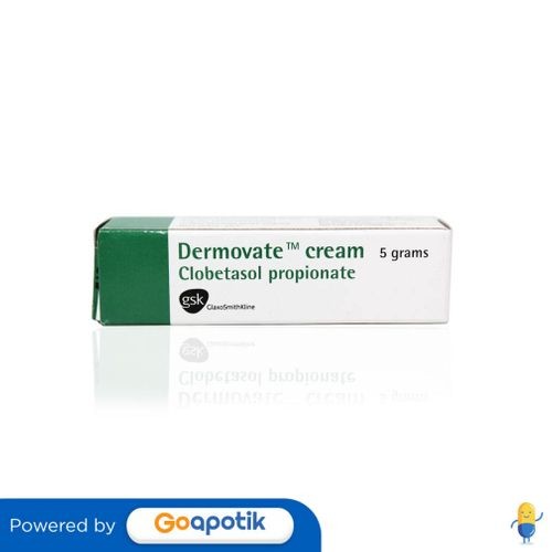 Dermovate Cream Isi 5 Gram Tube