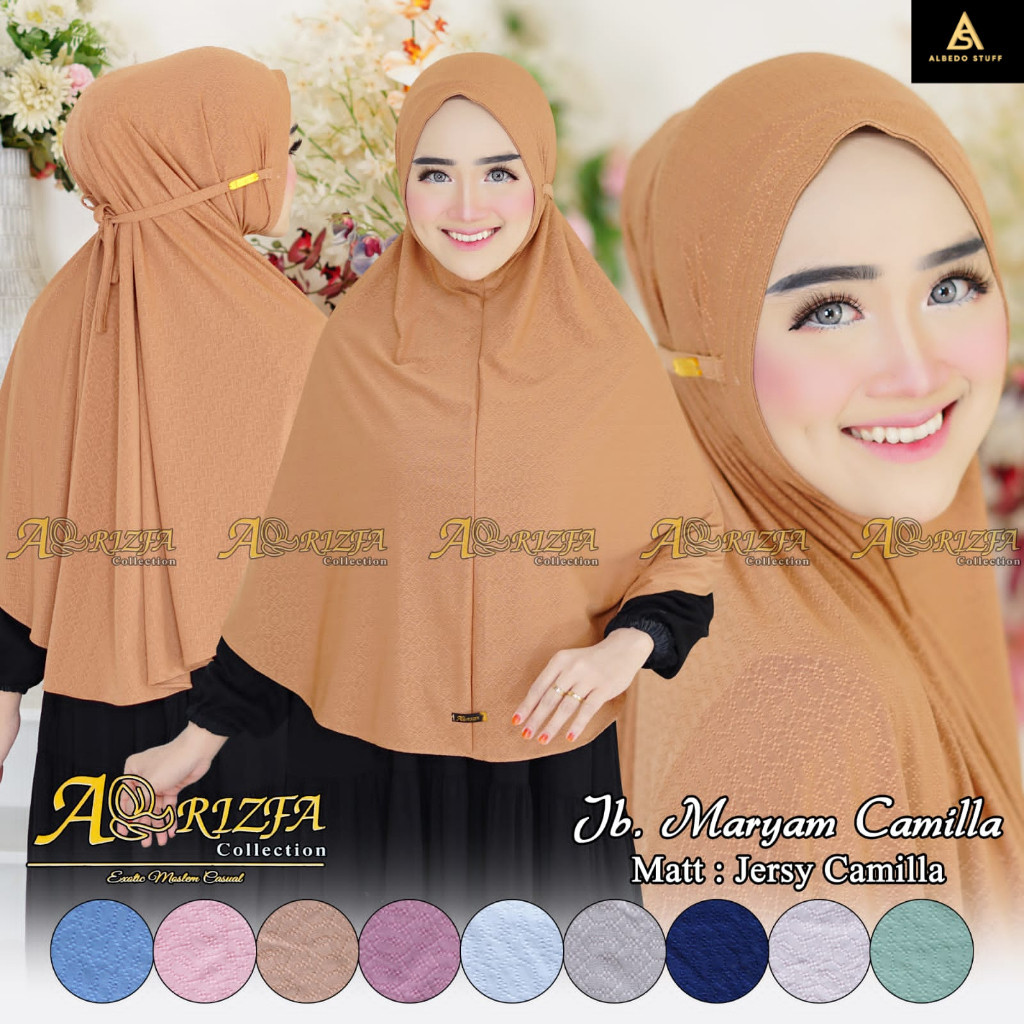 HIJAB INSTAN NON PET TALI JUMBO BY ARRIZFA COLLECTION - JB MARYAM