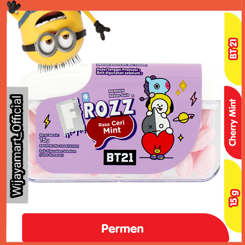 

FROZZ Permen Cherry Mint 15 g