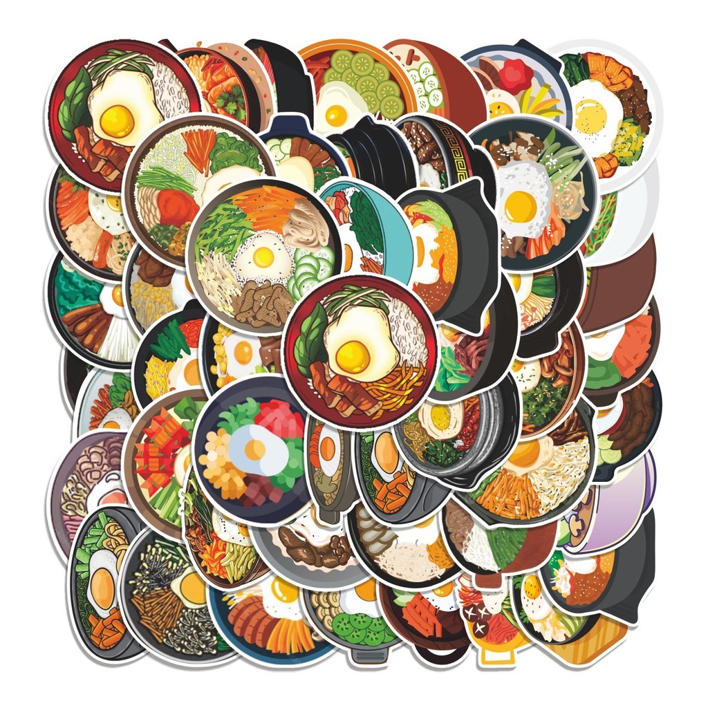 

COD 50 Pcs Stiker BIMBIMBAP CARTOON Lucu Anti Air Untuk Dekorasi Notebook Sepeda Skateboard Handphone