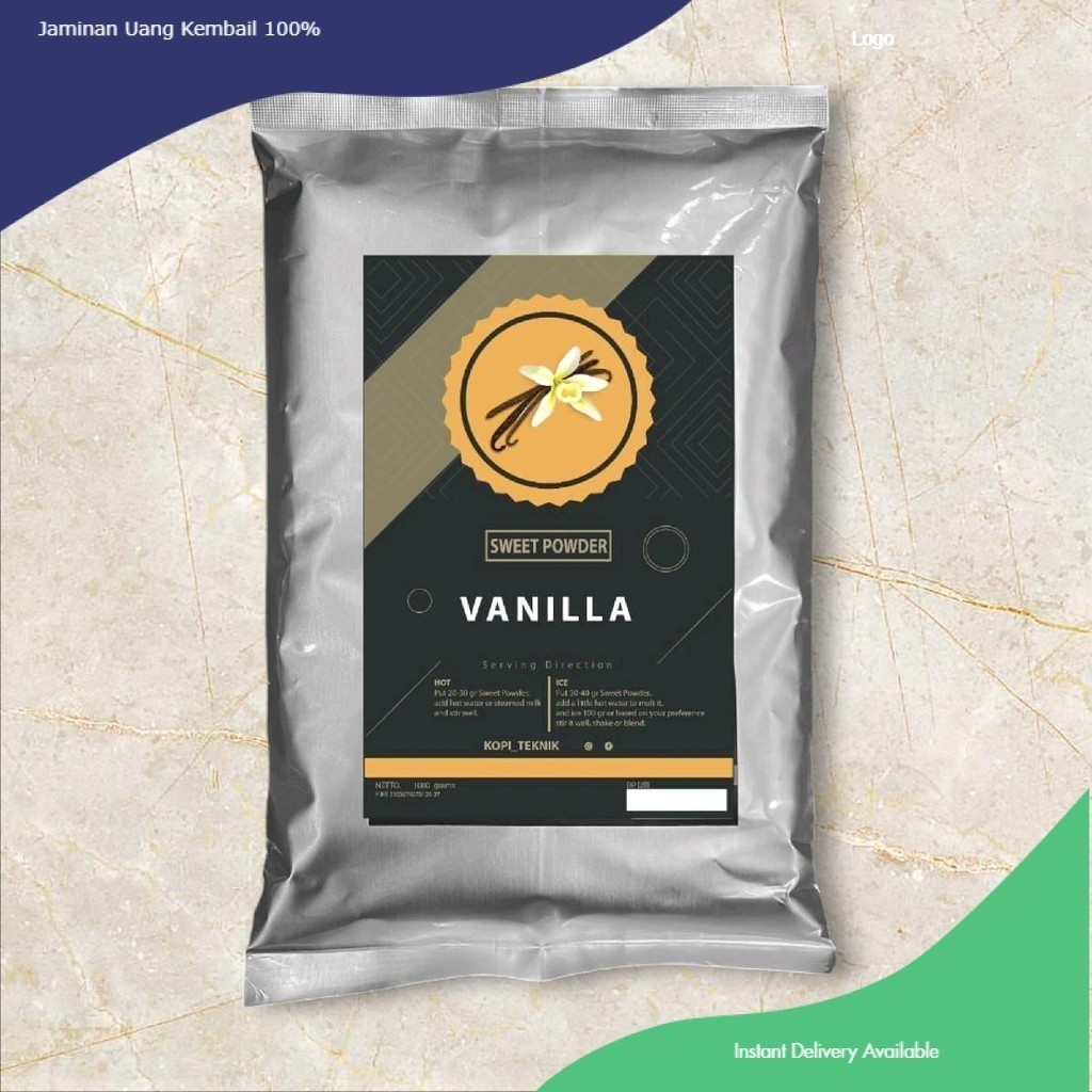 

Toko Alas Powder Vanilla Sweet 1000g sangat cocok untuk minuman kekinian Serbuk Unik