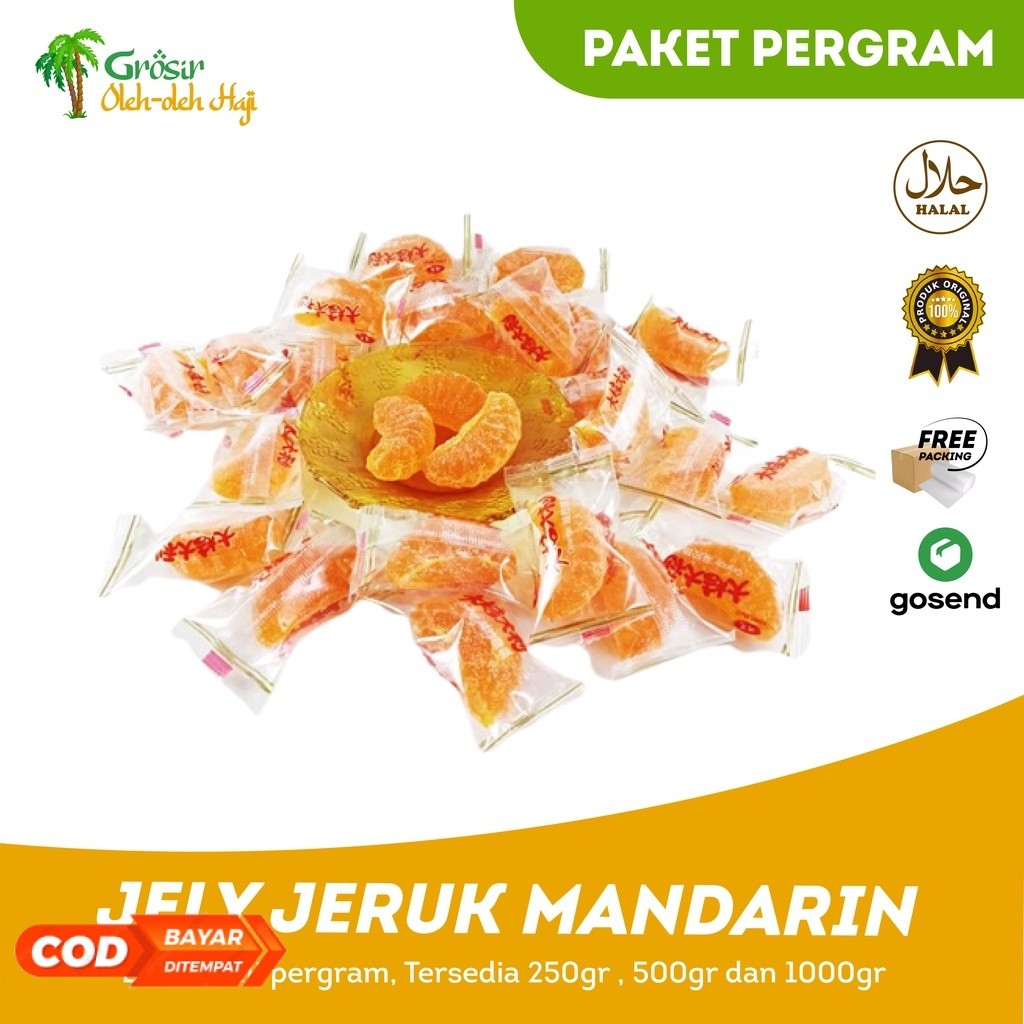 

Naraya Jelly Jeruk Mandarin Orange HALAL Bisa Pergram