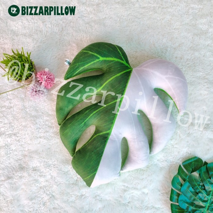 Bantal Sofa Daun Monstera - motif 6