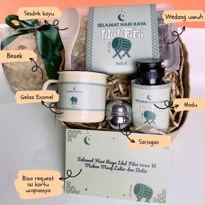 

Hampers Sehat Parcel Lebaran Idul Fitri Gift Kado Unik Wedang Uwuh