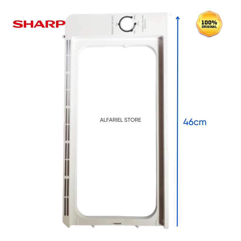 BINGKAI TUTUP FREZEER FRAME DOOR EVAP KULKAS SHARP 1 PINTU KIREI  SJ 175 SJ 180 SJ 190 SJ 195