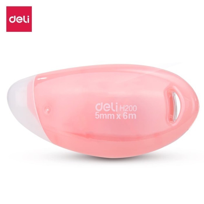 

Deli EH20001 Tip X-Film-base Correction Tape w/cap 5mm6m-Hijau