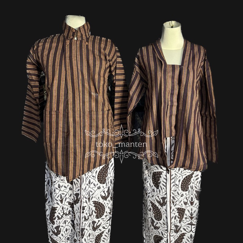 SURJAN COUPLE LURIK / SURJAN LURIK JOGJA / SURJAN KEBAYA LURIK Lurik