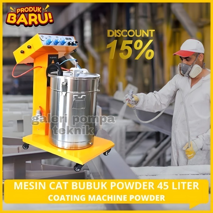 Mesin Powder Coating Machine 45Liter WX-958 / Powder coating machine