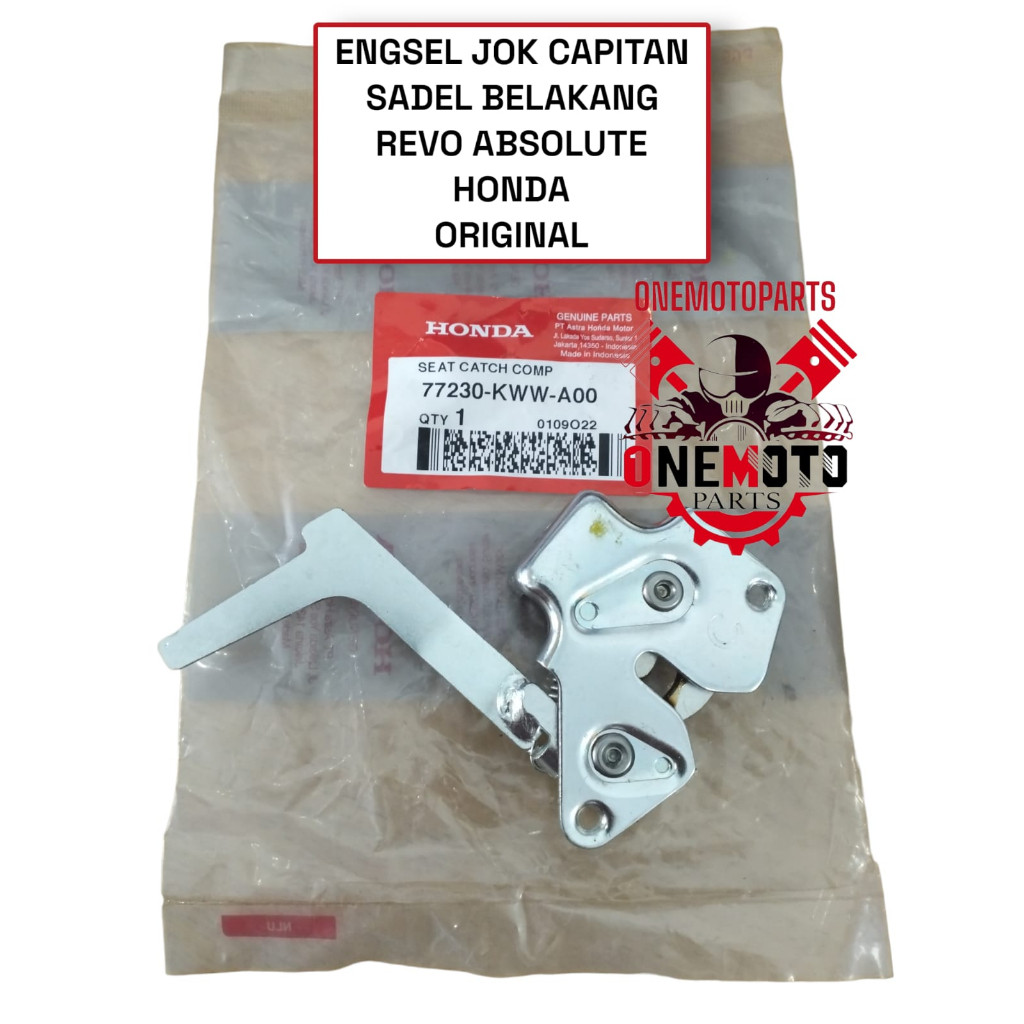 ENGSEL JOK CAPITAN SADEL BELAKANG REVO ABSOLUTE HONDA 77230-KWW-A00 ORIGINAL
