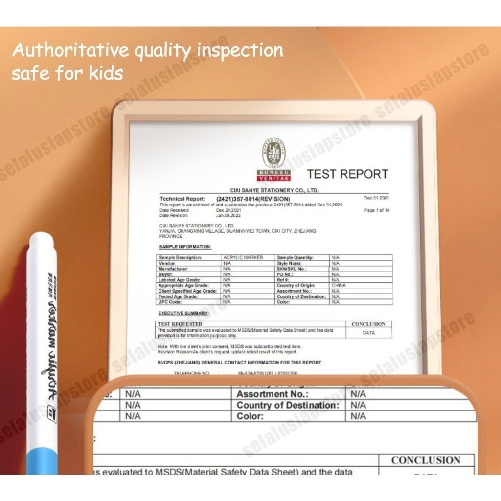 

D3W! Hightune Acrylic Marker Set Spidol Akrilik DIY Painting Spidol Pastel Pulpen Highlight Drawing