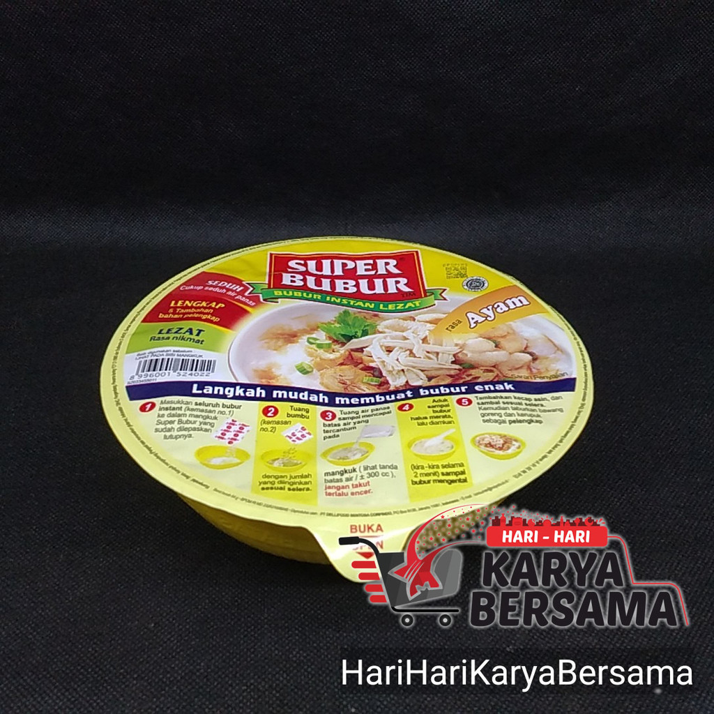 

SUPER BUBUR AYAM WITH TRAY 64GR