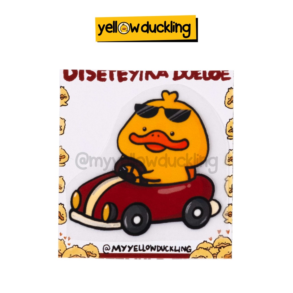 

DISETEYIKA - ITIK CRAZY RICH - YELLOW DUCKLING - SABLON