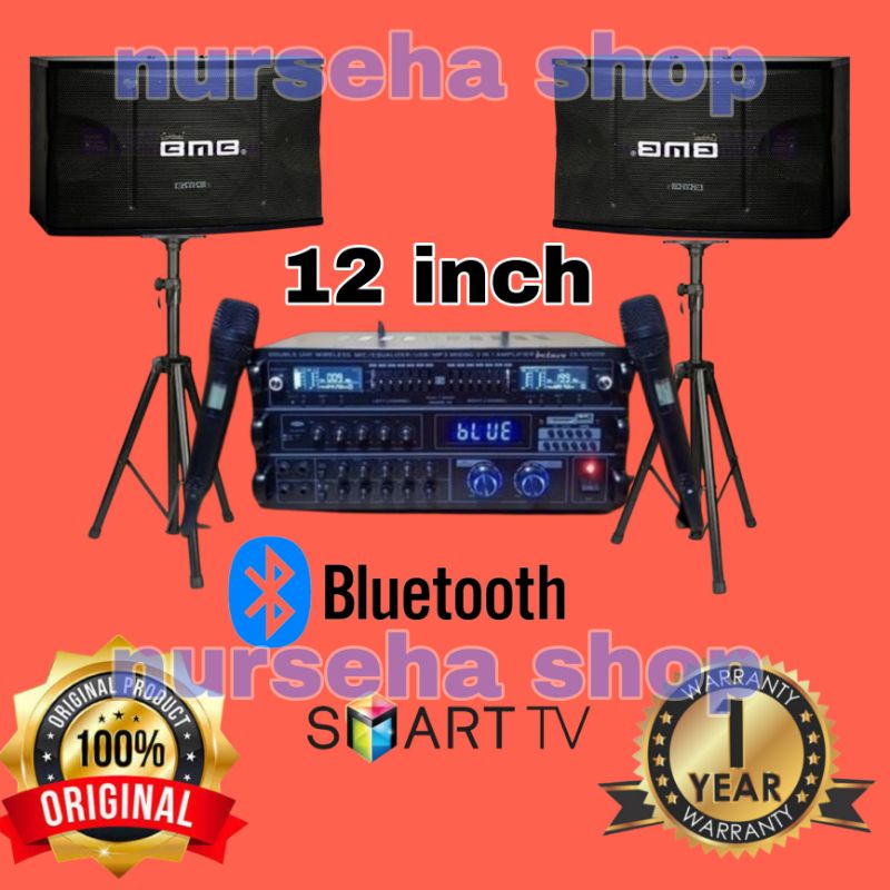 Paket Sound BMB 12 inch Original Power Ampli Betavo paketan Karaoke