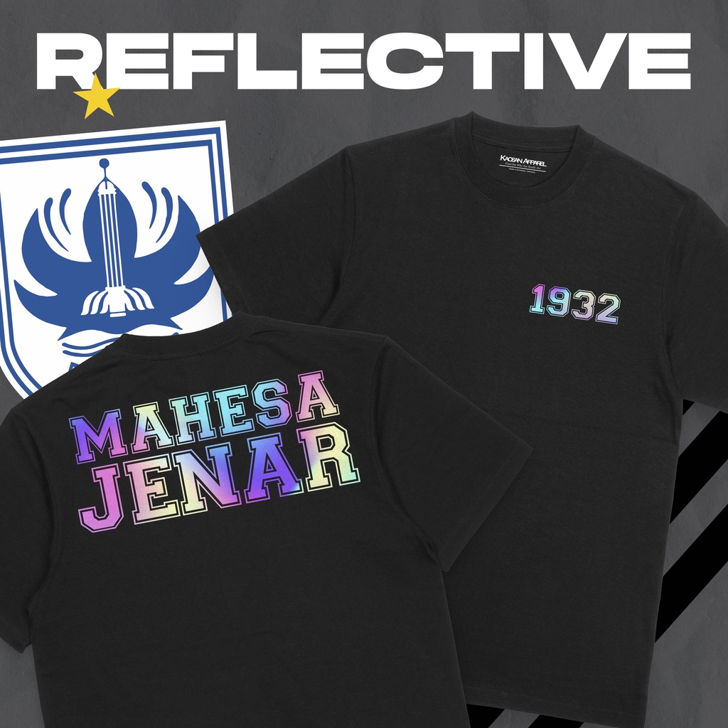 Kaos PSIS Reflektif "Mahesa Jenar 1932"Kaos PSIS Semarang/Kaos Mahesa Jenar