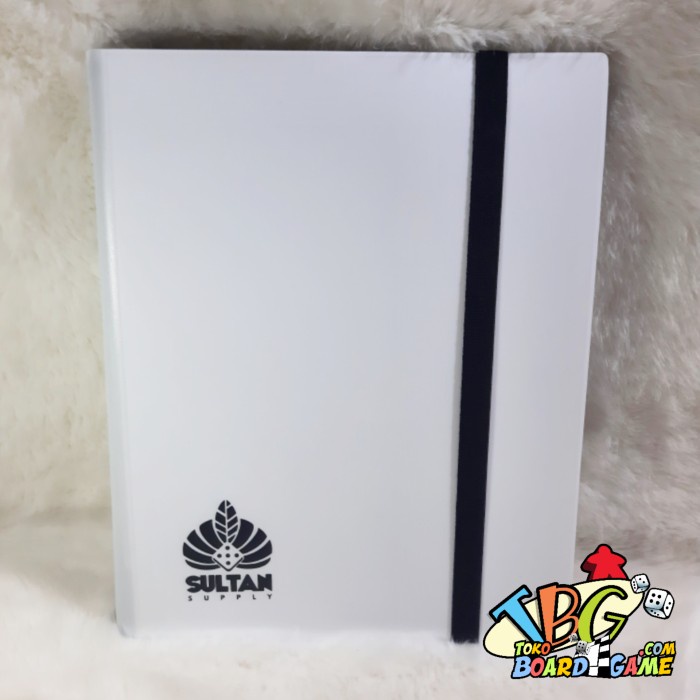 

Sultan Supply Card Album 9 Pocket Binder - White