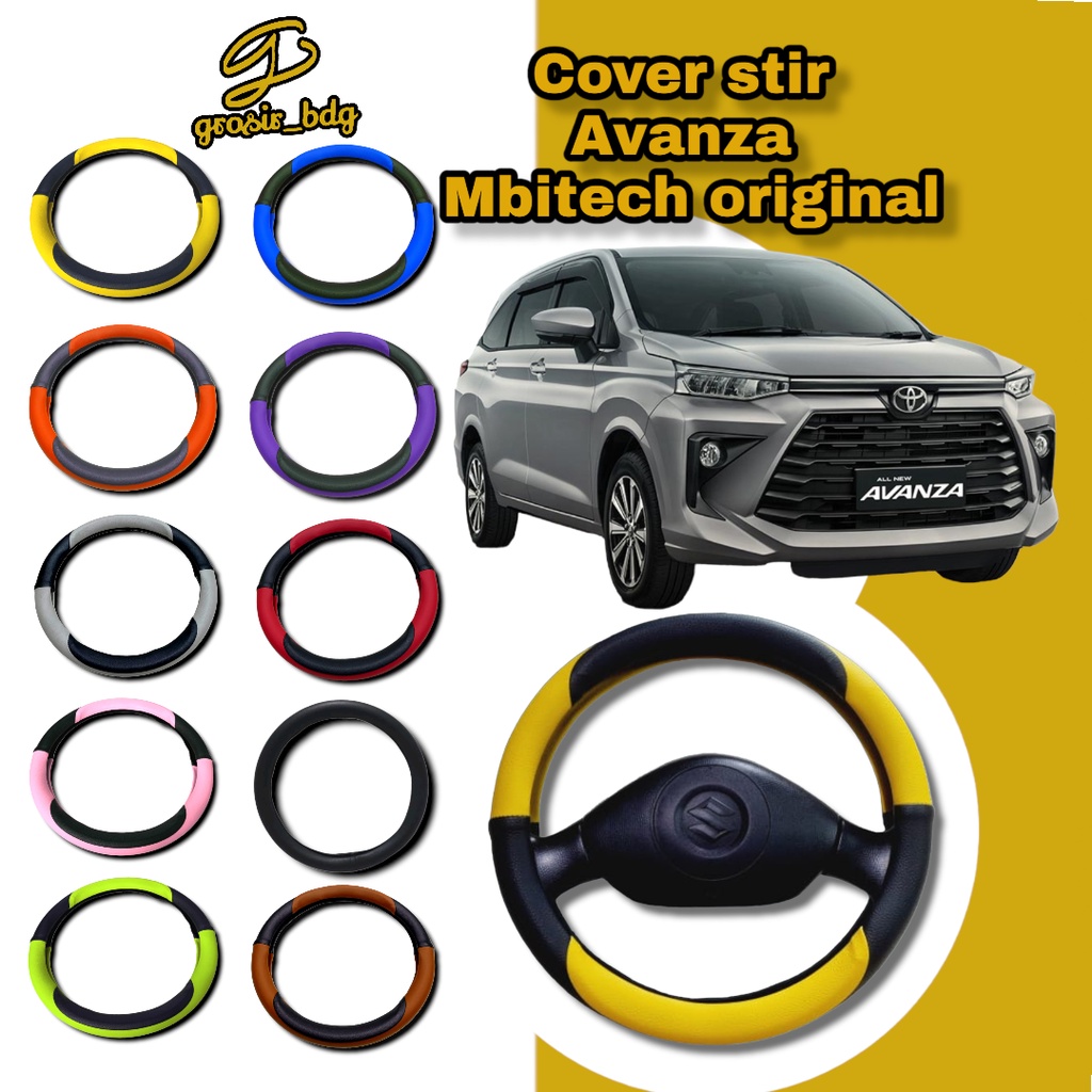 COVER STIR MOBIL AVANZA KULIT MBTECH ORIGINAL