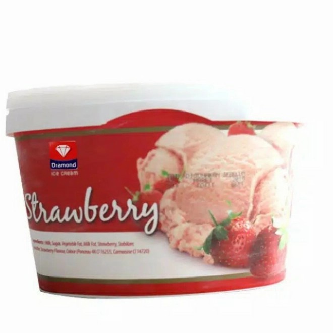 

diamond ice cream 700ml-strawberry