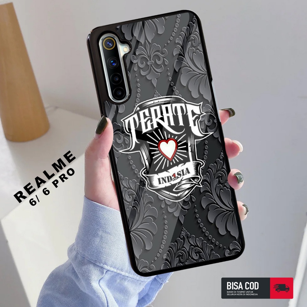 Case Hp REALME 6 / 6 PRO - Case Terate - Casing Hp REALME 6 / 6 PRO - Hardcase Glossy 2D  - Kesing H