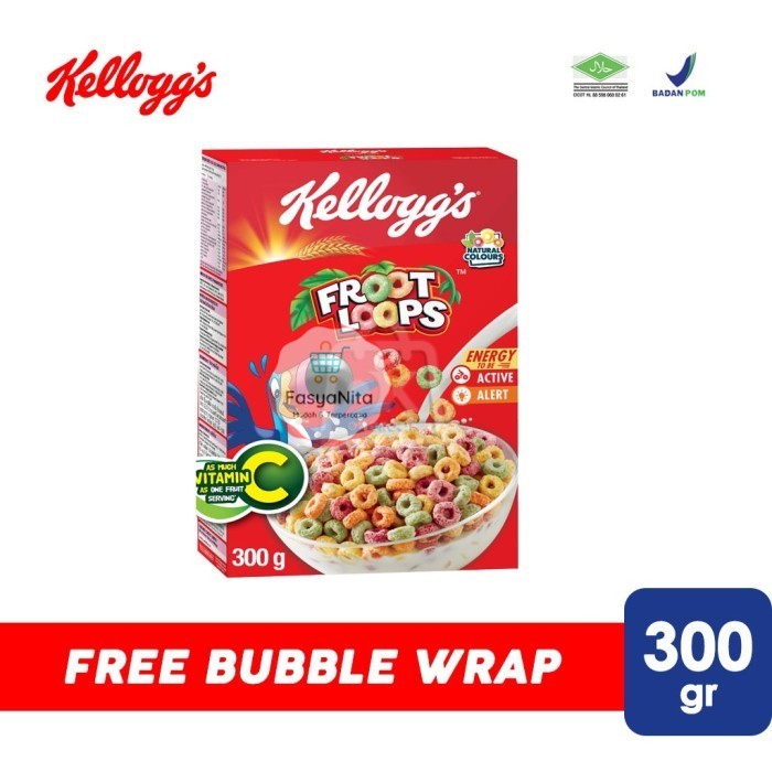 

Kelloggs Froot Loops Sereal (300gr) - FasyAnita Mart Denpasar