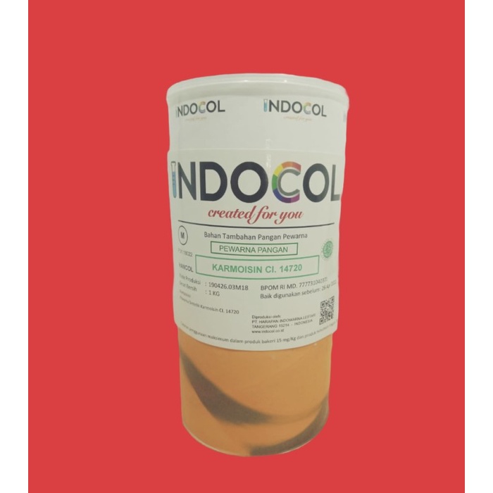 

Promo [ Best Seller ] Pewarna Makanan INDOCOL KARMOISIN CI.14720 (CARMOISINE) - PACKING 1 KG